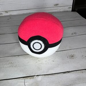 Pokémon‎ Poké Ball Plush 5.5" Toy Factory Red White Black